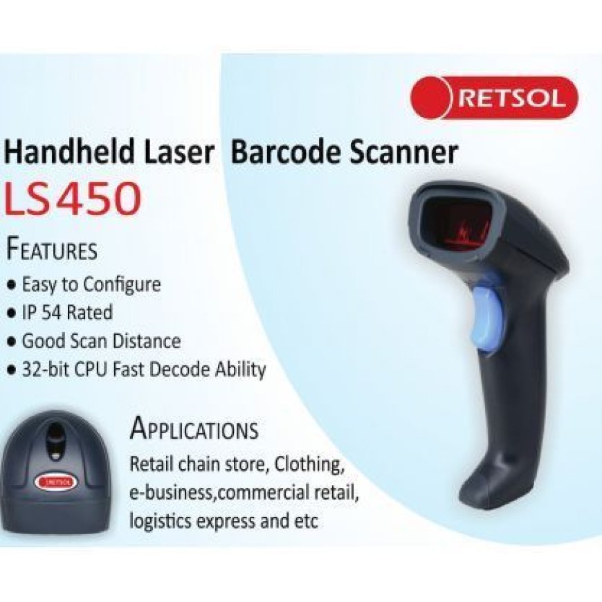 RETSOL 1D WIRED SCANNER