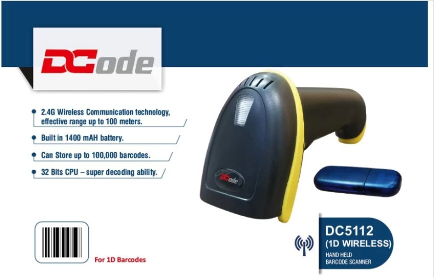 DCODE 5112BT 1D WIRELESS SCANNER