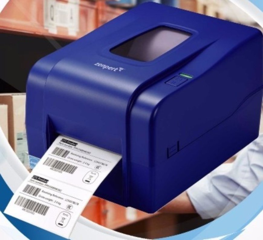 TVS ZENPERT BARCODE LABEL PRINTER